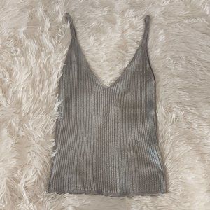 Urban Outfitter's S+N Glitter Rib Bralette Size XS
